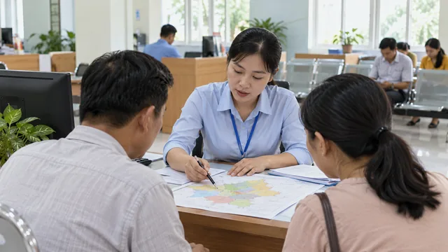 Ảnh minh họa AI: địa giới hành chính, góc không gian xử lý