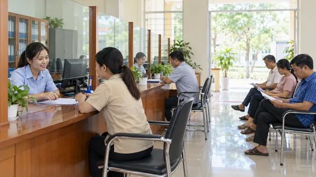Ảnh minh họa AI: tổ chức chính quyền, góc bối cảnh thực tế