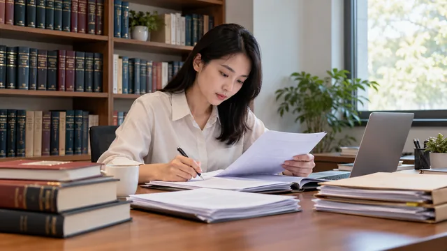 Ảnh minh họa AI: thông tư, góc bối cảnh thực tế